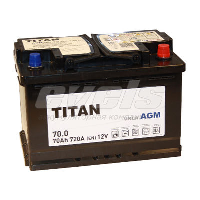 TITAN AGM 6ст-70.0 VRLA L3 — основное фото